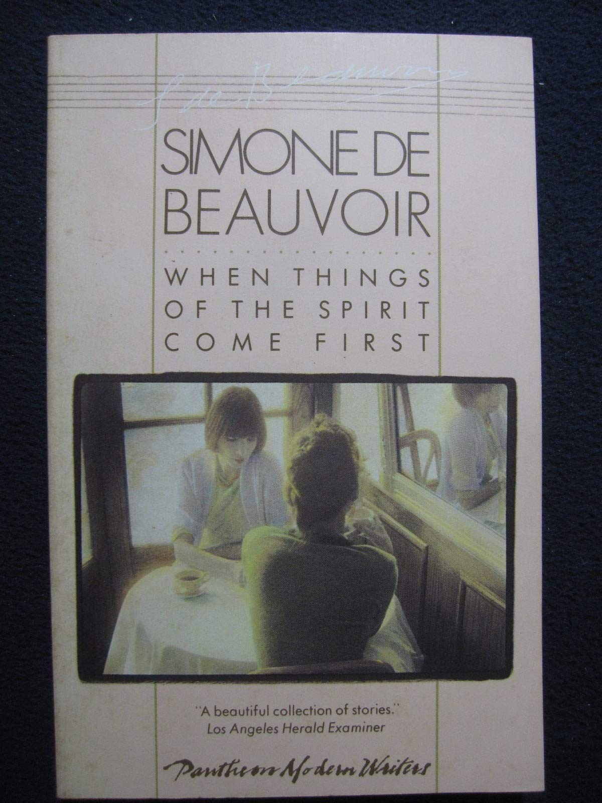 When Things of the Spirit Come First book cover