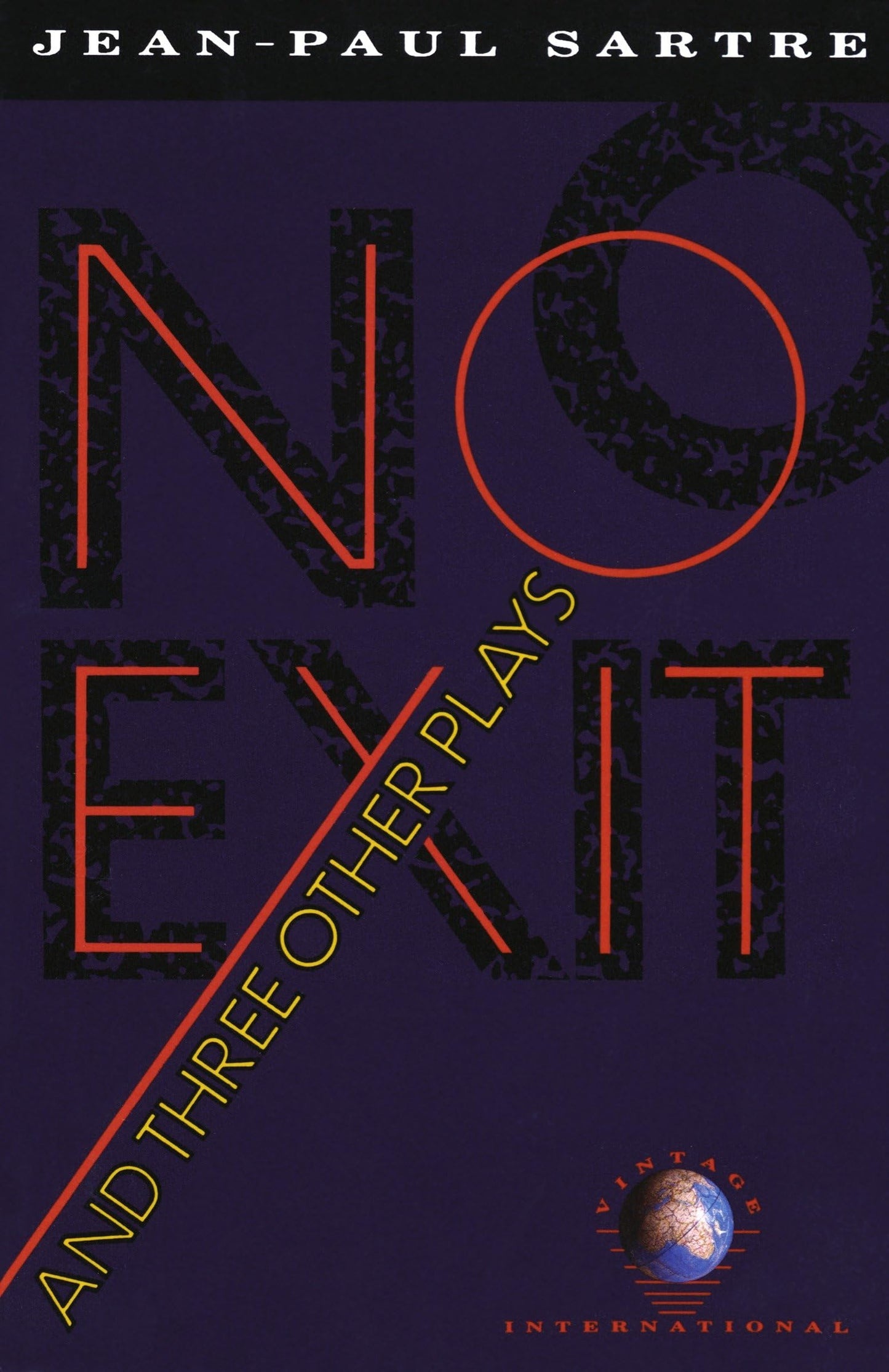 No Exit and Three Other Plays book cover
