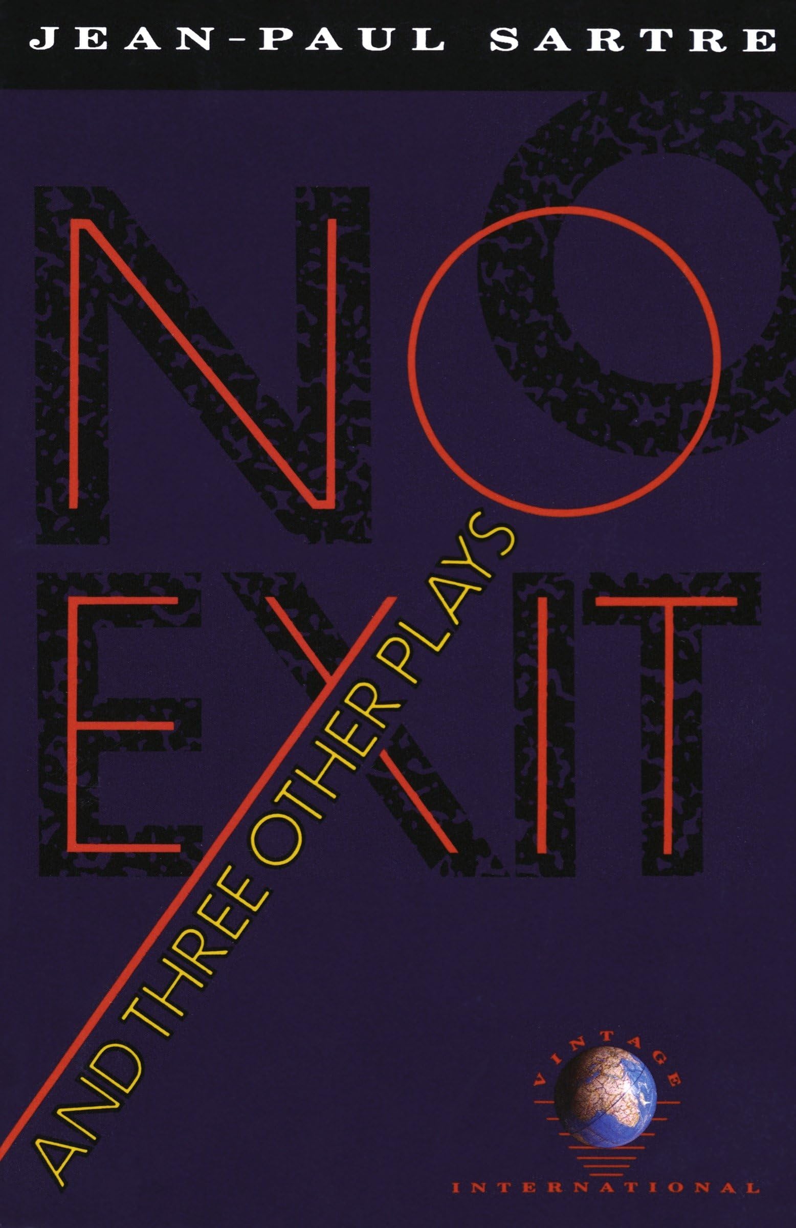 No Exit and Three Other Plays book cover