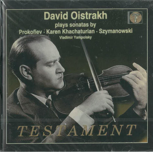Plays Prokofiev, Khachaturian & Szymanowski book cover