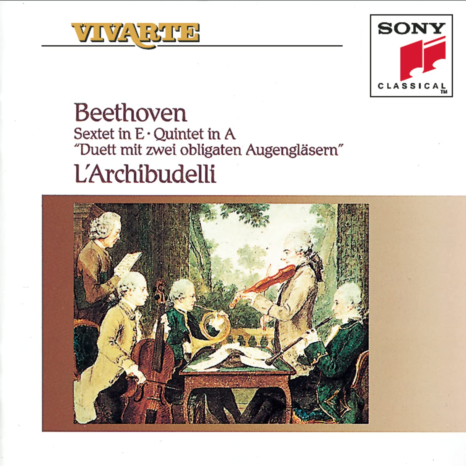 Sextet in E / Quintet in a book cover