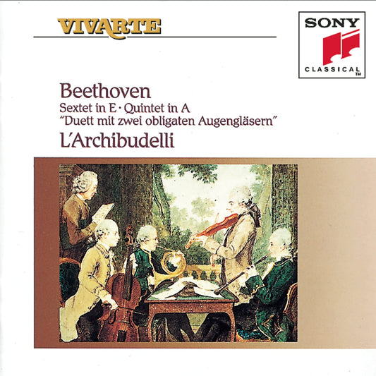 Sextet in E / Quintet in a book cover