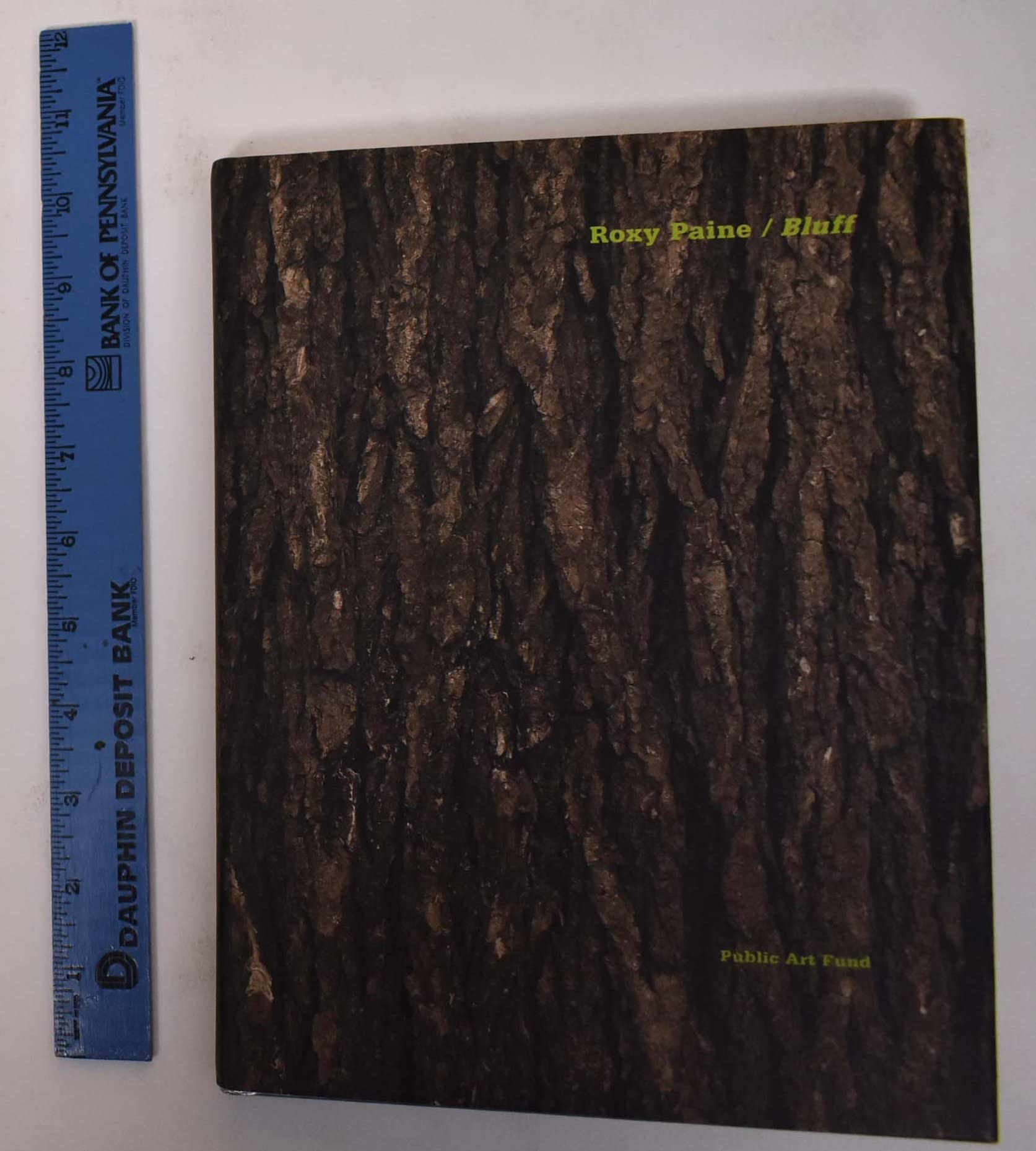 Roxy Paine: Bluff book cover
