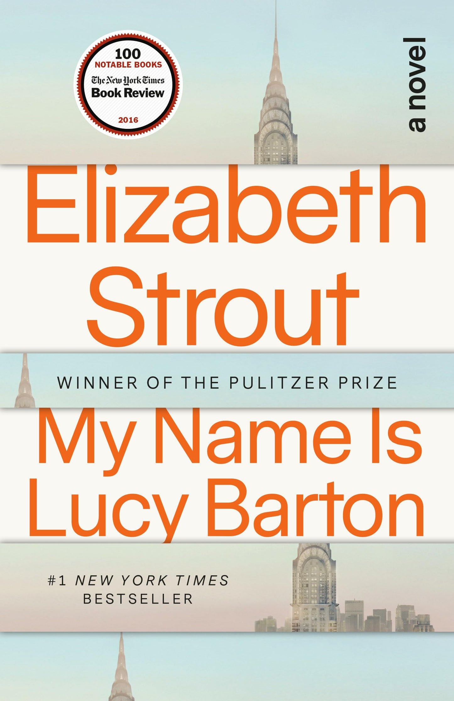 My Name Is Lucy Barton book cover