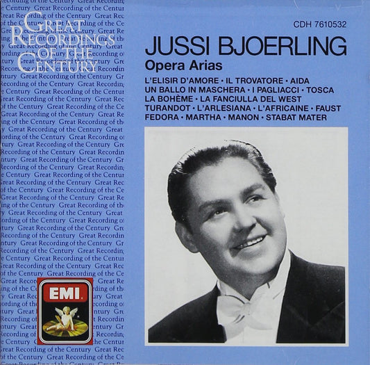 Jussi Bjoerling: Opera Arias Great Recordings of the Centrury book cover