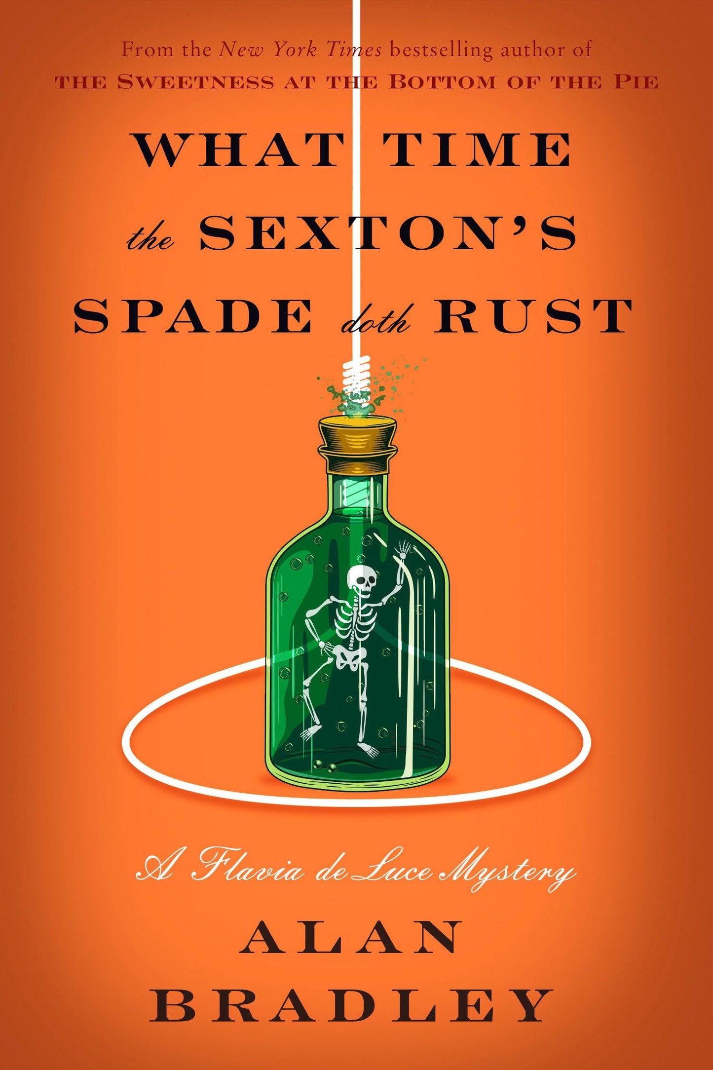 What Time the Sexton's Spade Doth Rust: A Flavia de Luce Novel book cover