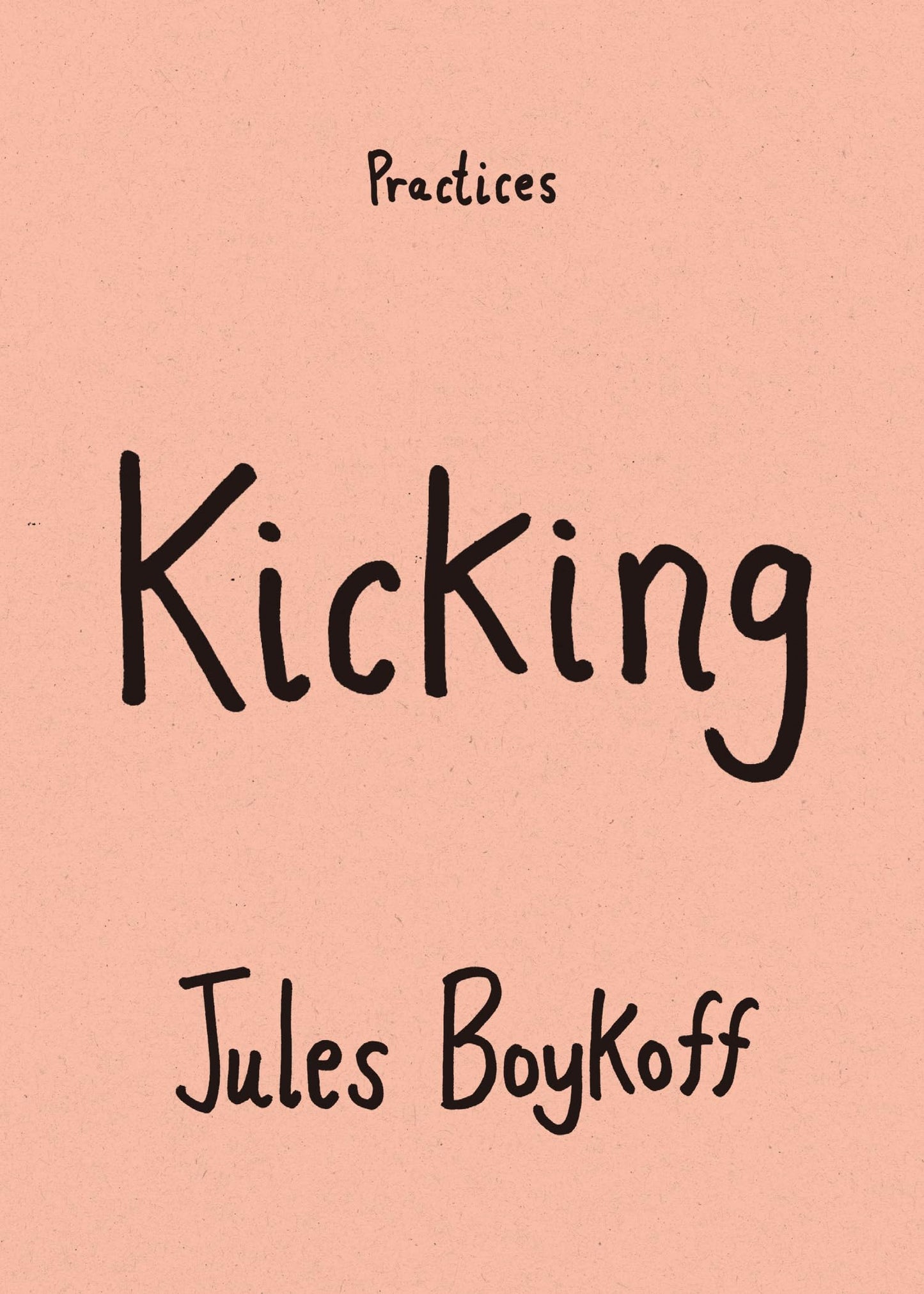 Kicking book cover