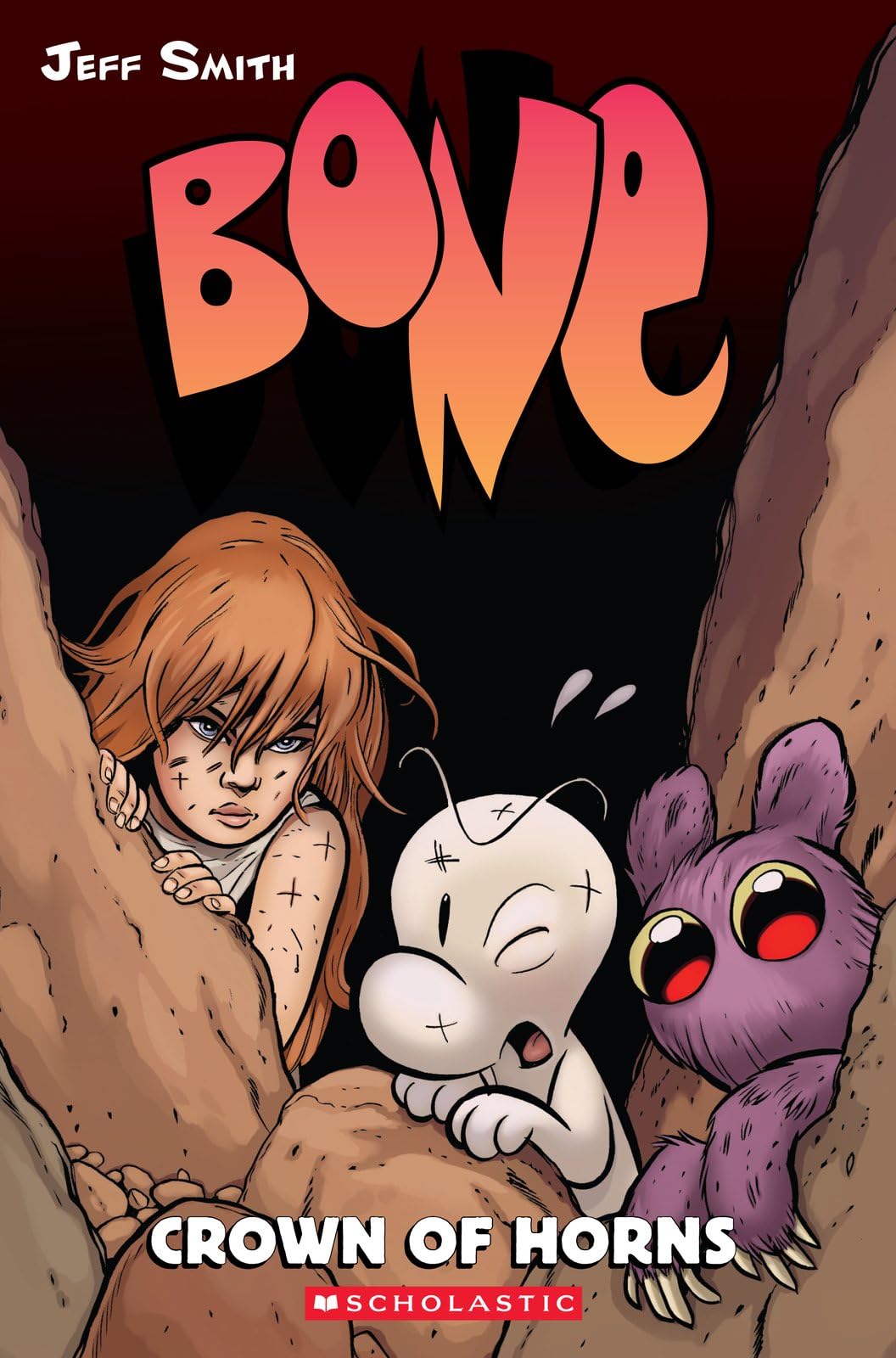 Crown of Horns: A Graphic Novel (Bone #9) book cover