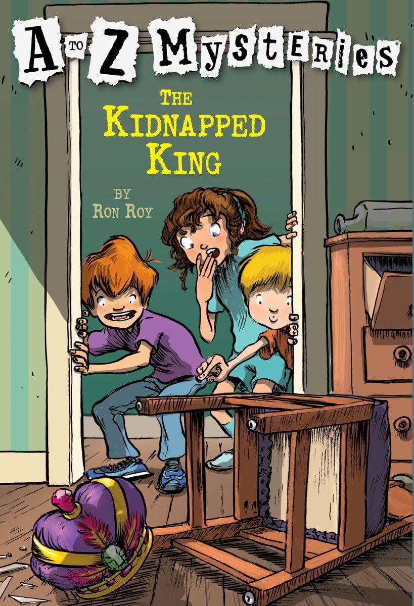 The Kidnapped King (A to Z Mysteries) book cover