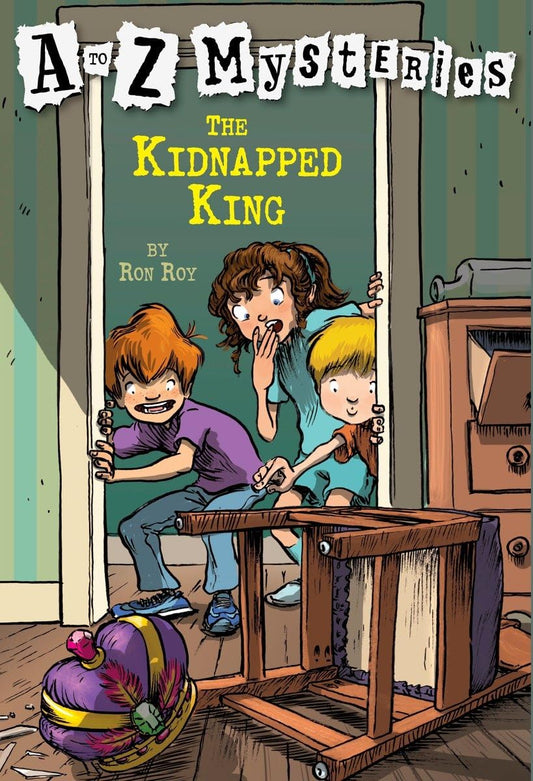 The Kidnapped King (A to Z Mysteries) book cover