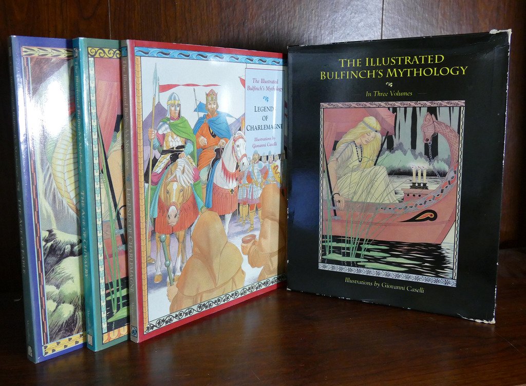 Illustrated Bulfinch's Mythology: In Three Volumes book cover