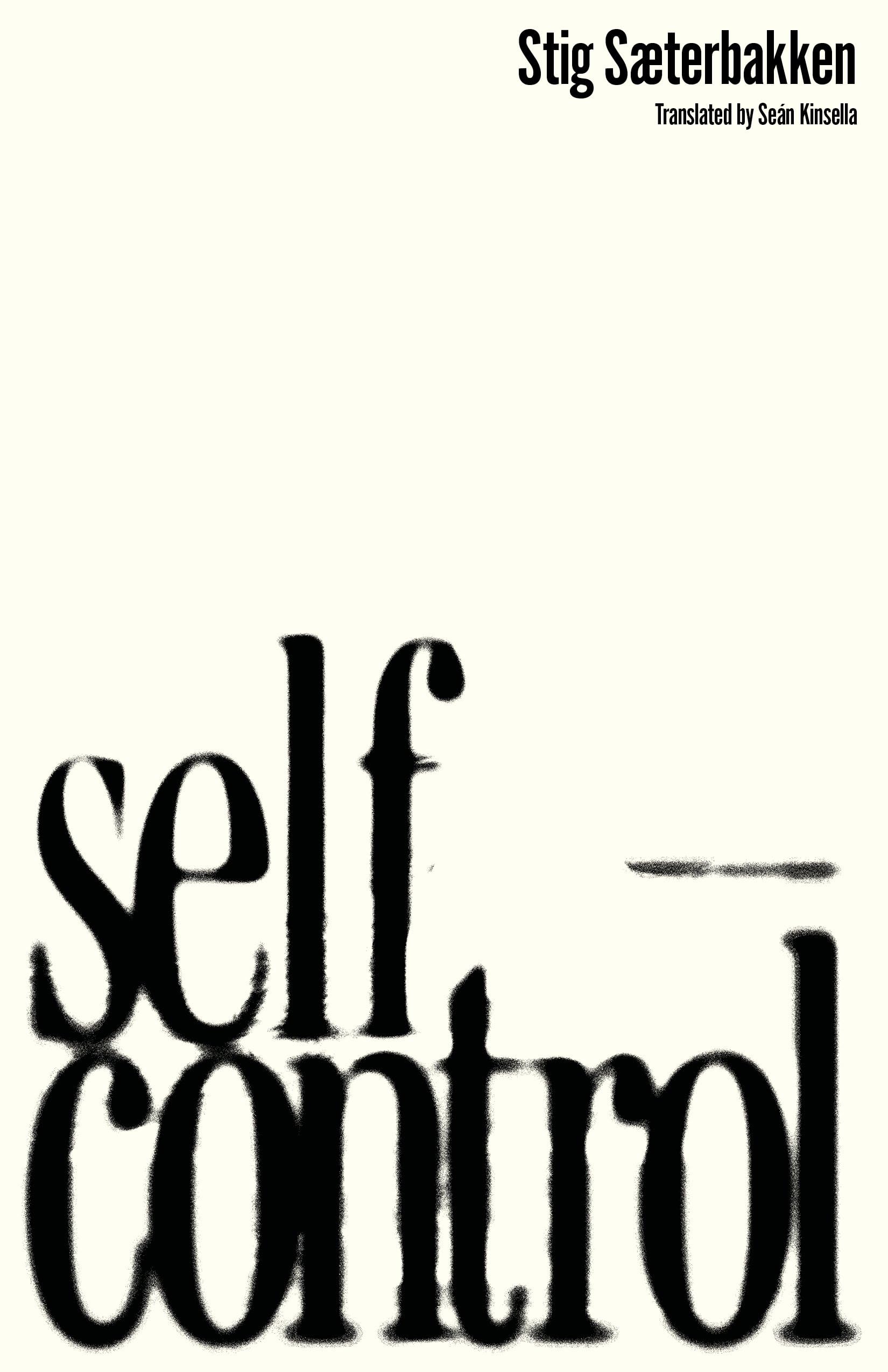Self-Control book cover