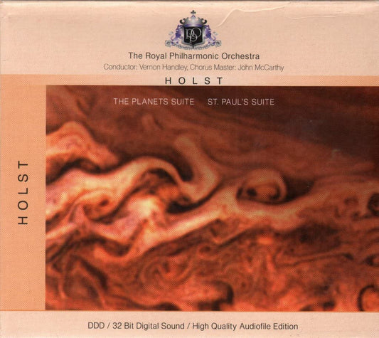 Holst: Planets Suite; St. Paul's Suite [Germany] book cover