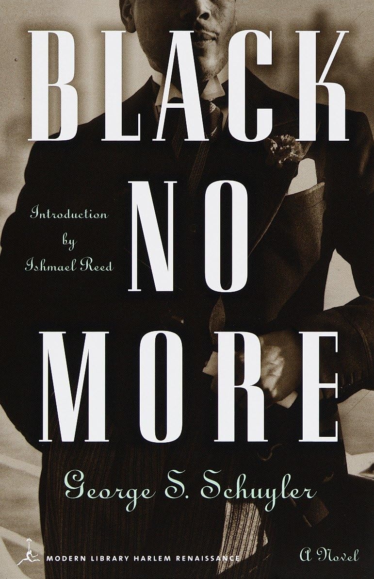Black No More book cover