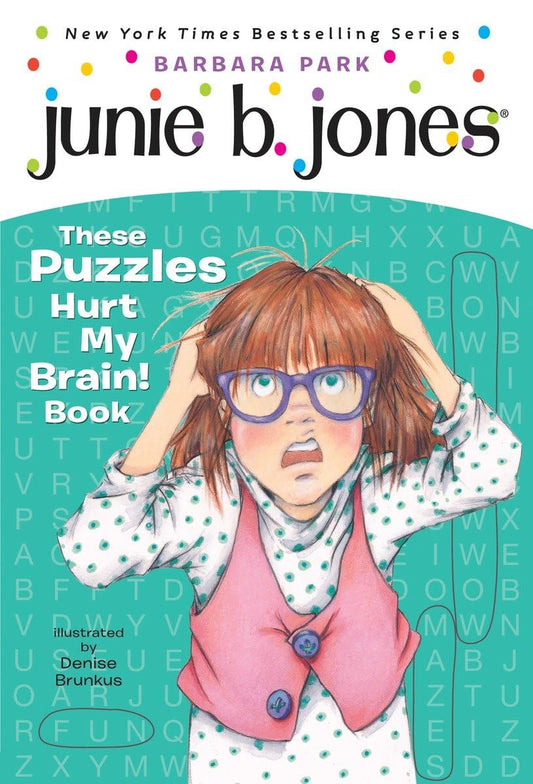 Junie B. Jones: These Puzzles Hurt My Brain! Book book cover
