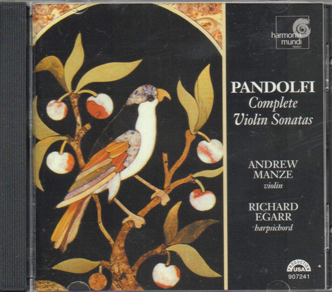 Pandolfi: Complete Violin Sonatas book cover