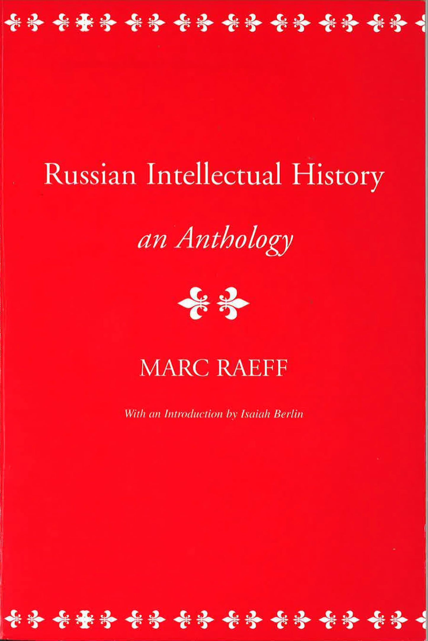 Russian Intellectual History book cover
