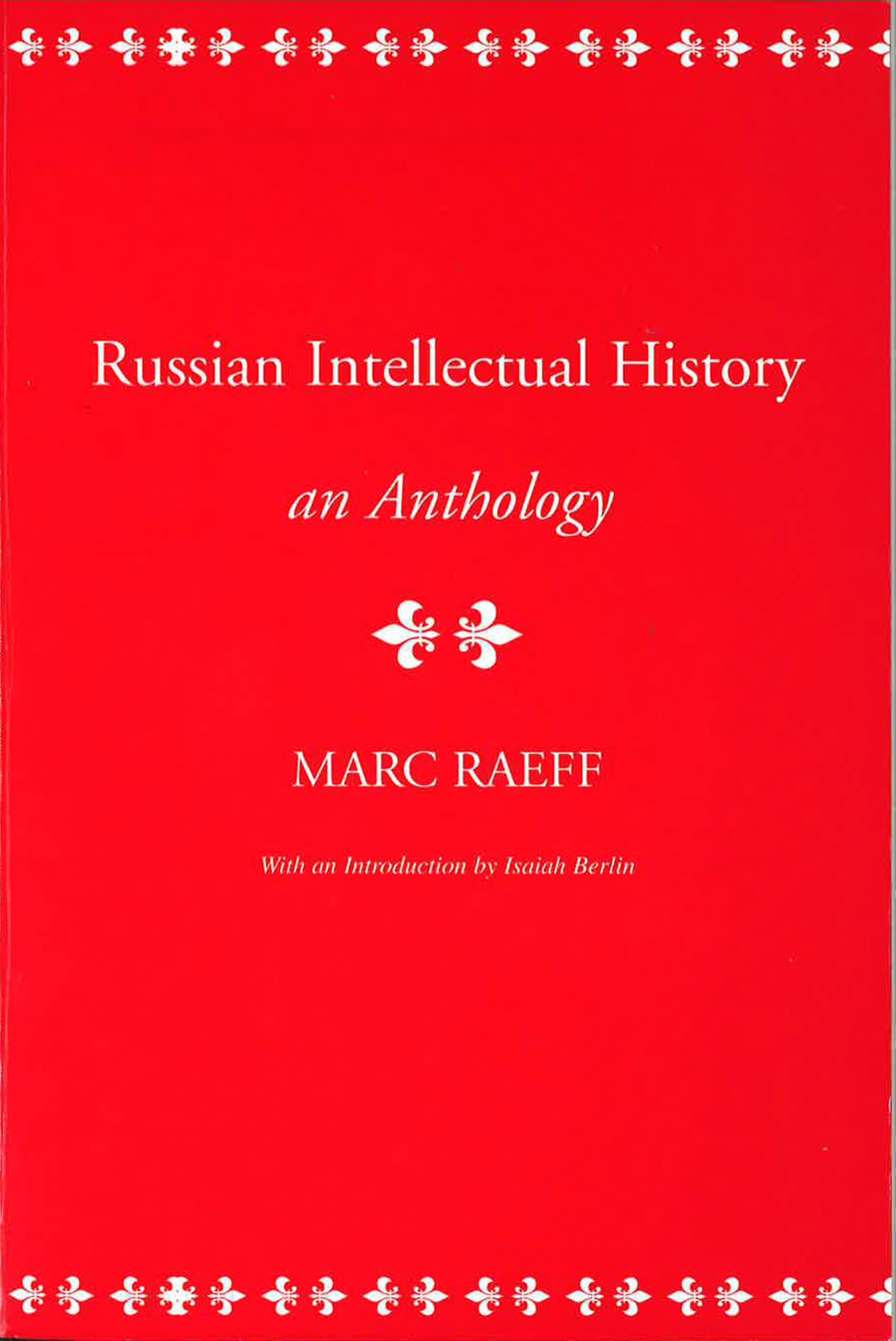 Russian Intellectual History book cover