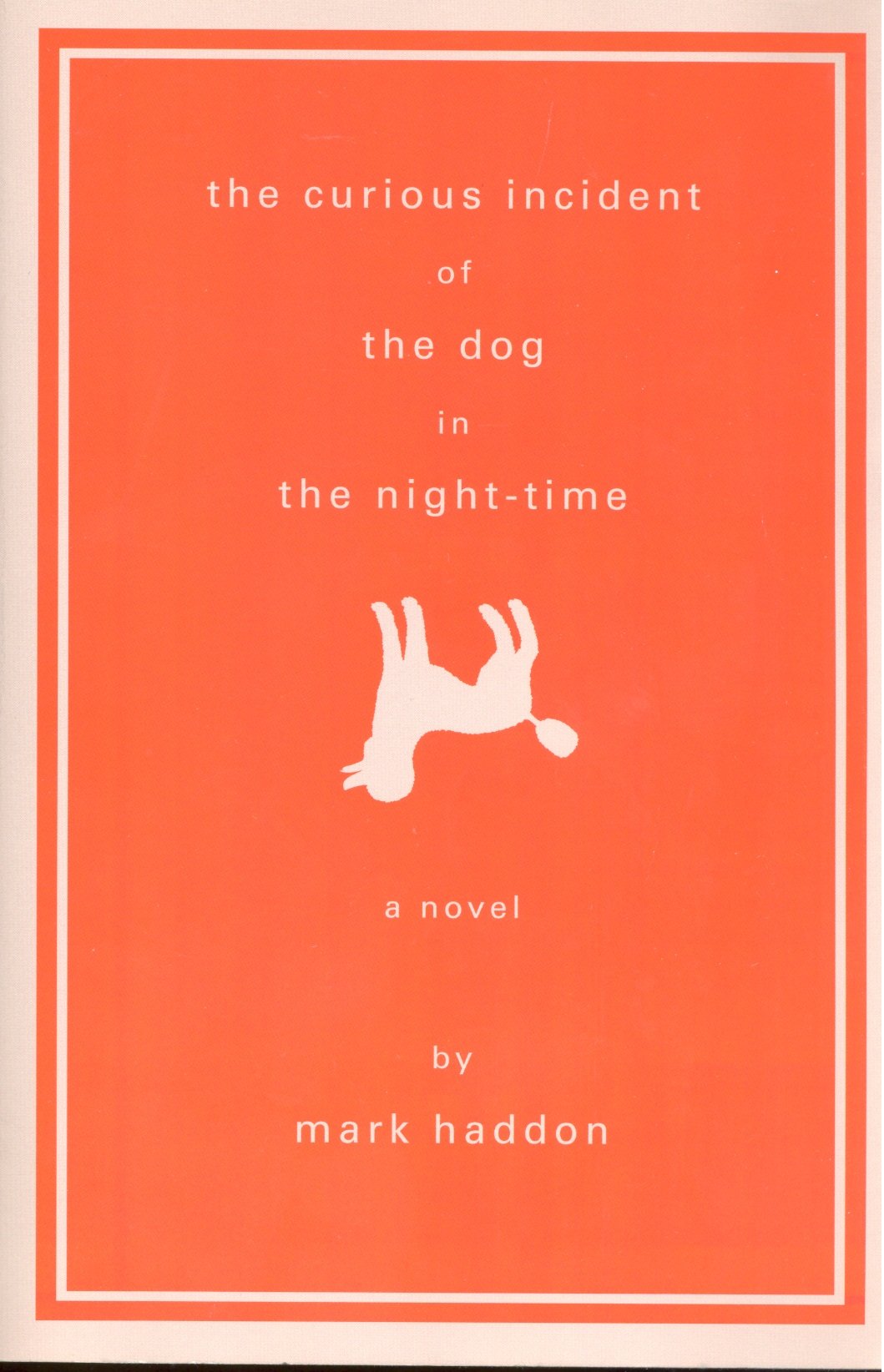 the curious incident of the dog in the night time book cover