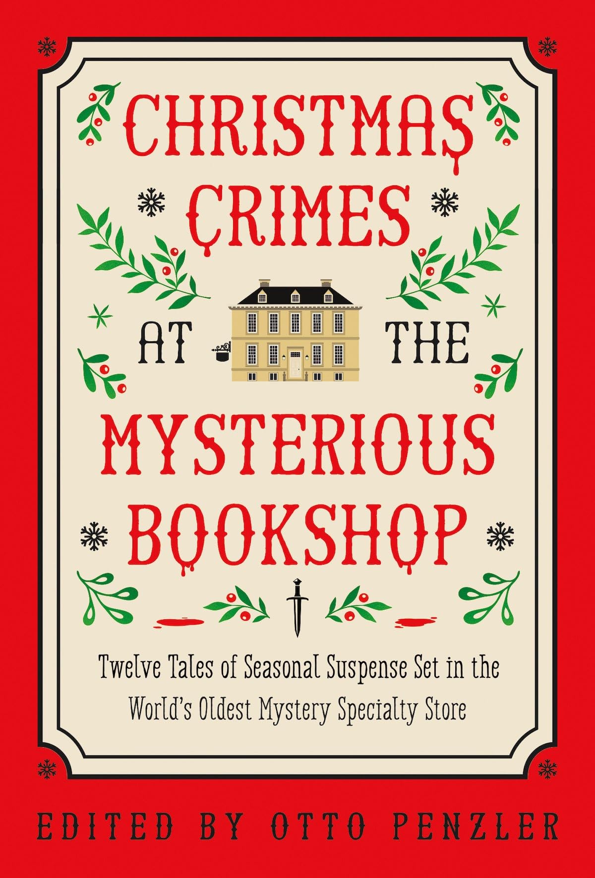 Christmas Crimes at the Mysterious Bookshop book cover