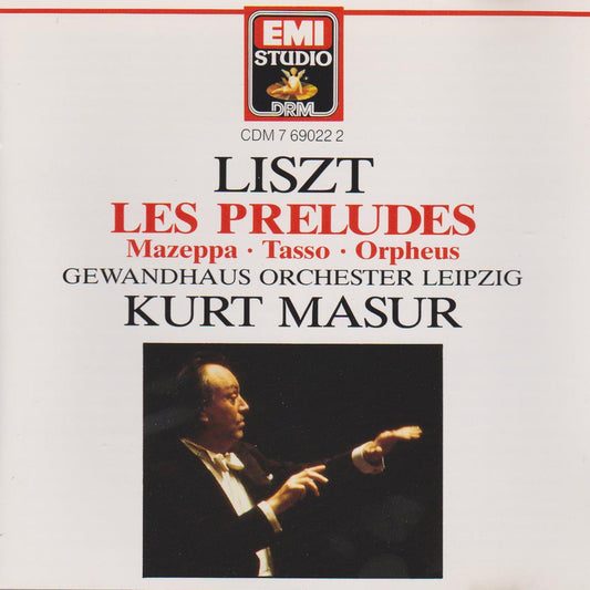 Liszt: Symphonic Poems (Les Preludes, Mazeppa, Tasso, Orpheus) book cover