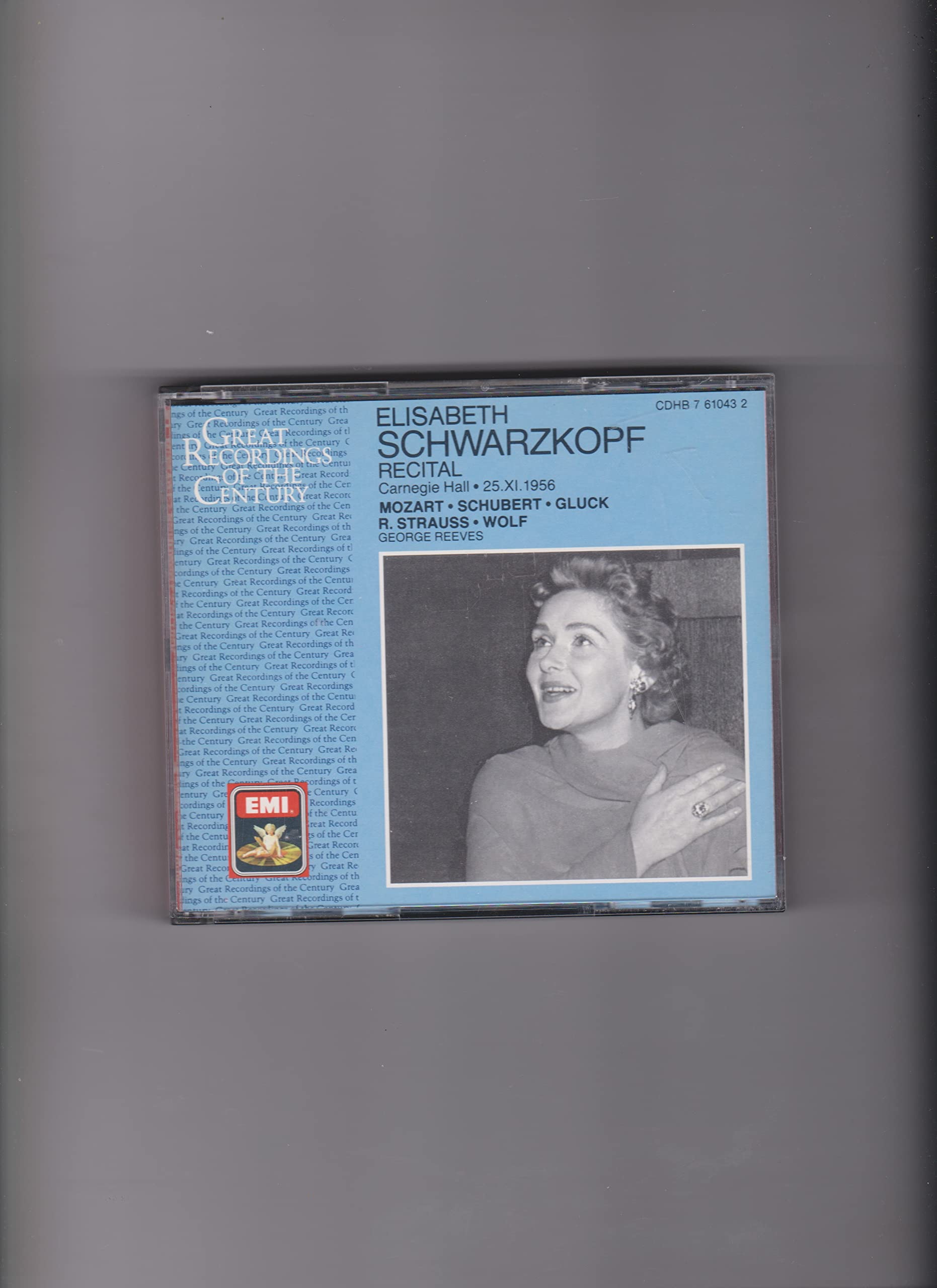 Elisabeth Schwarzkopf: Recital at Carnegie Hall book cover