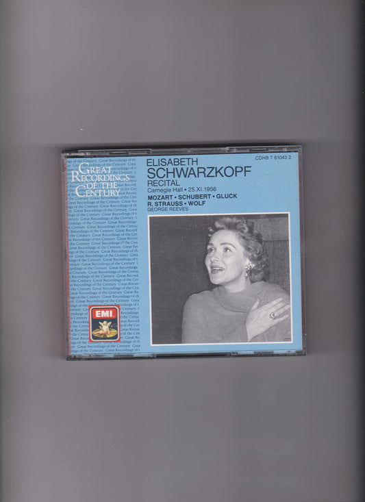 Elisabeth Schwarzkopf: Recital at Carnegie Hall book cover