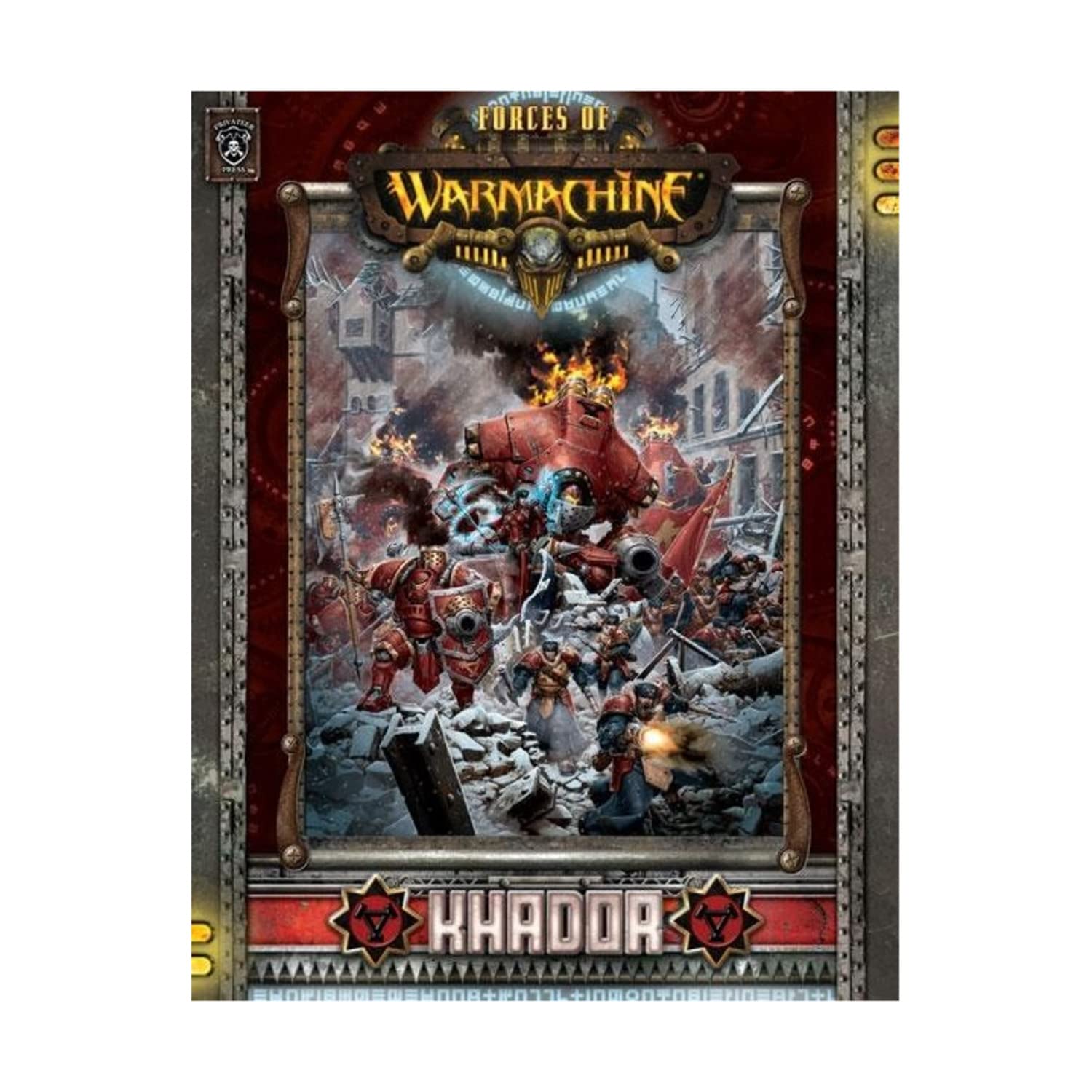 Khador Hardcover Book book cover