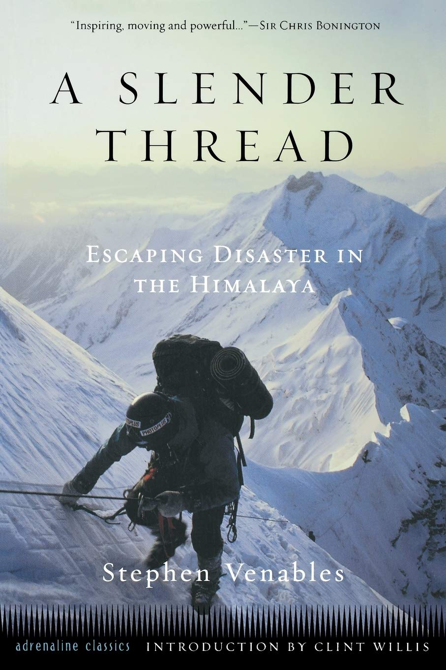Slender Thread: Escaping Disaster in the Himalayas (Tion) book cover