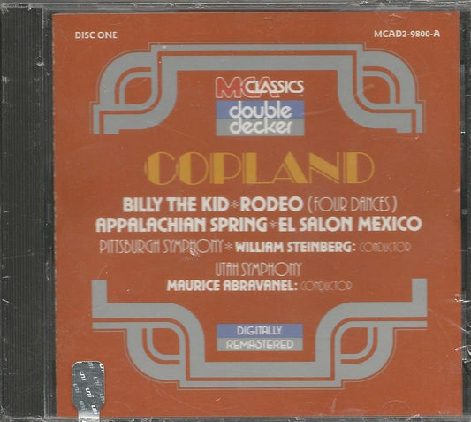 Copland / Billy the Kid / Appalachian Spring / El Salon Mexico book cover