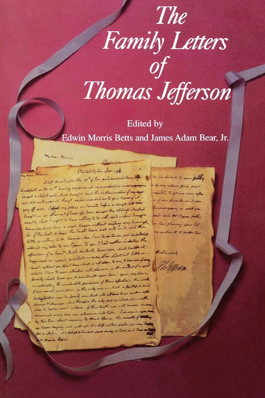 Family Letters of Thomas Jefferson (Revised) book cover