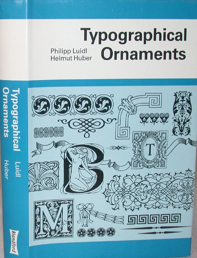 Typographical Ornaments book cover