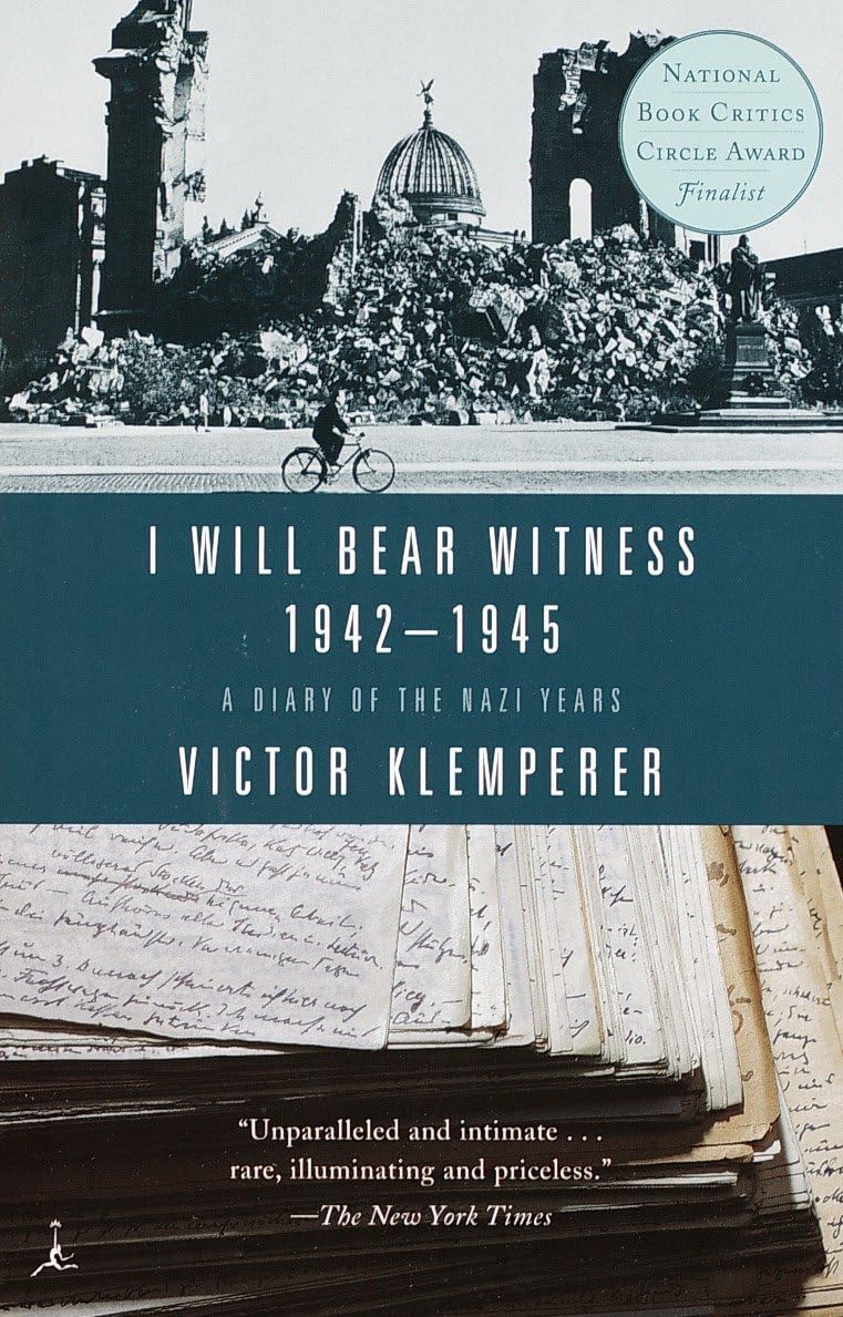 I Will Bear Witness, Volume 2: A Diary of the Nazi Years: 1942-1945 book cover