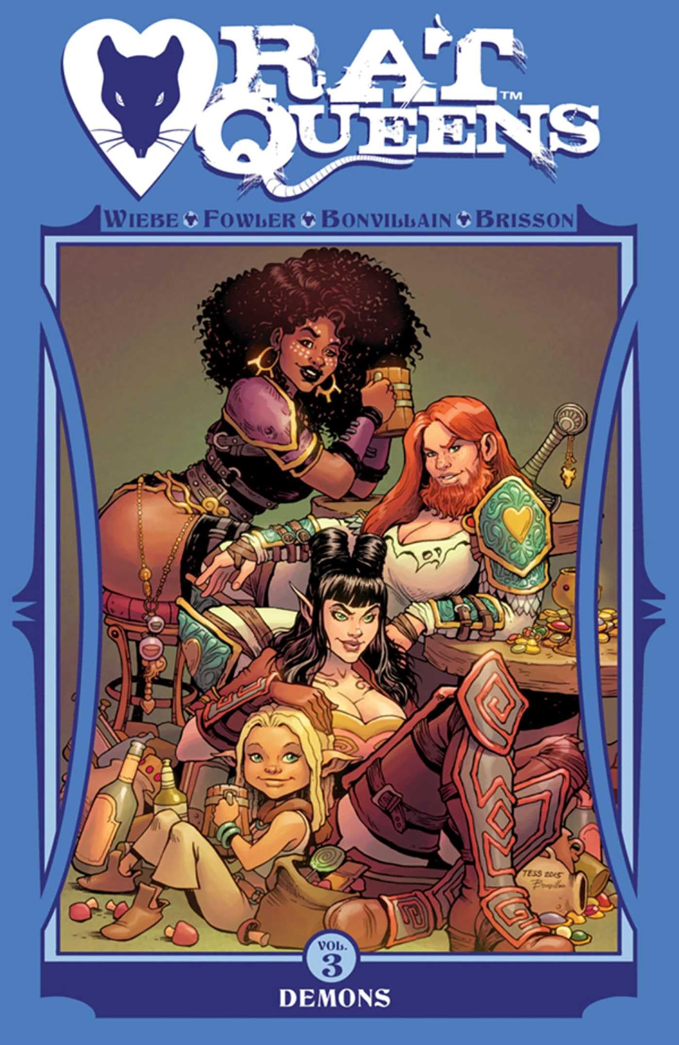 Rat Queens Volume 3: Demons book cover