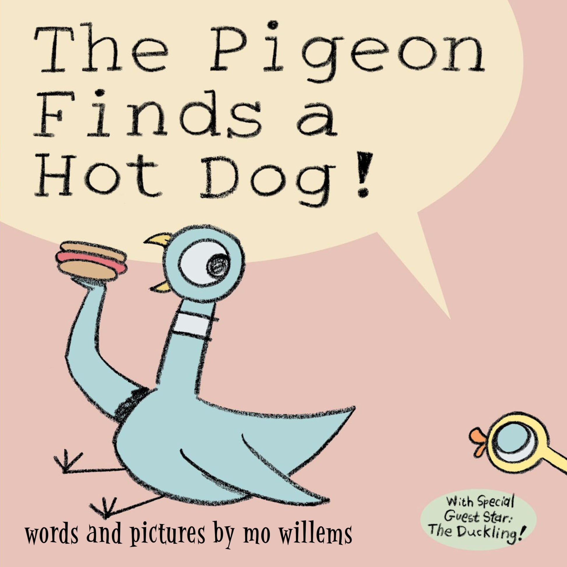 Pigeon Finds a Hot Dog!, The book cover