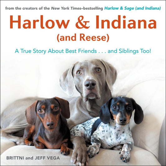 Harlow & Indiana (and Reese): A True Story about Best Friends...and Siblings Too! book cover