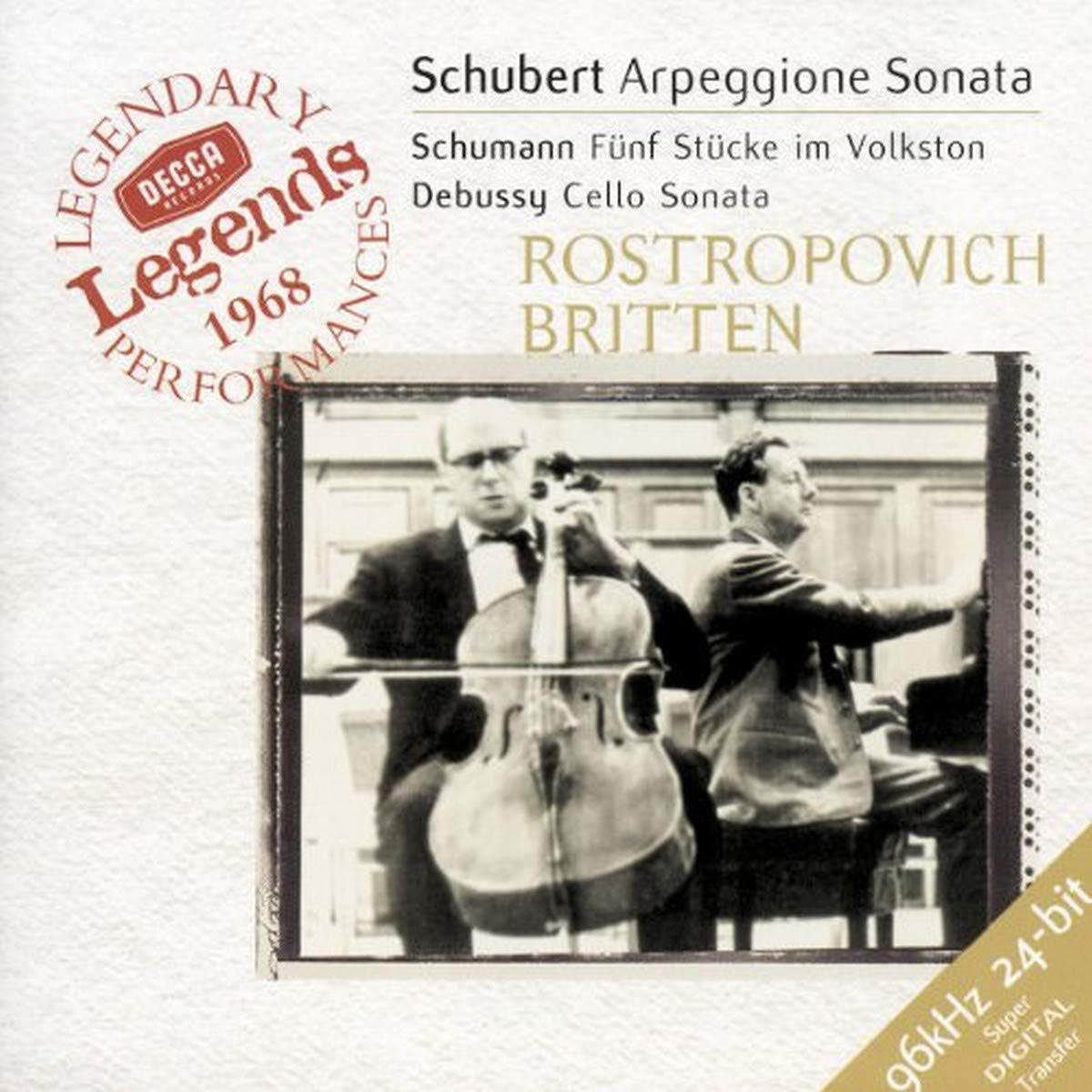 Arpeggione Sonata / Funf Stucke Im Volkston book cover