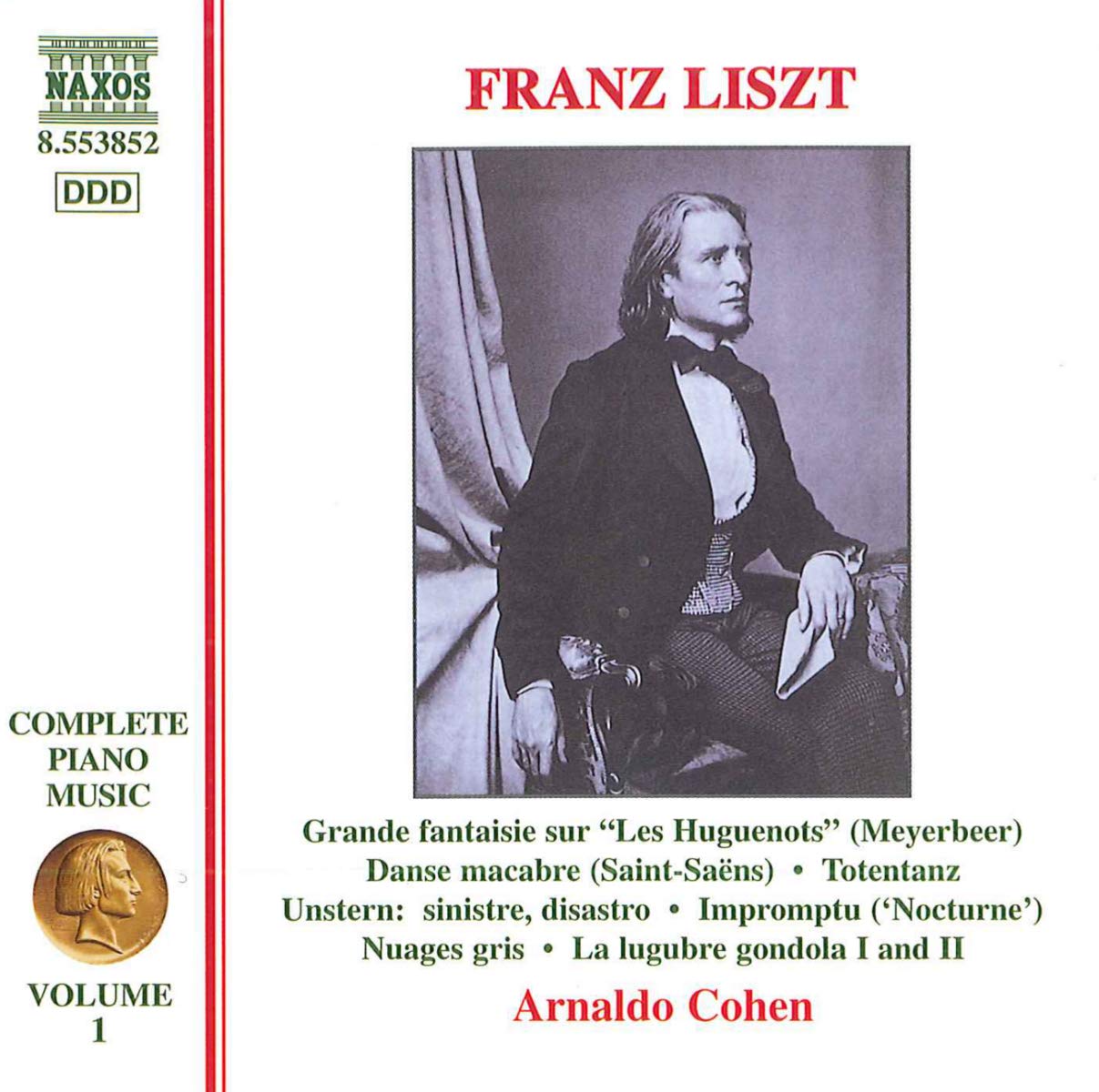Franz Liszt: Complete Piano Music, Volume 1 book cover
