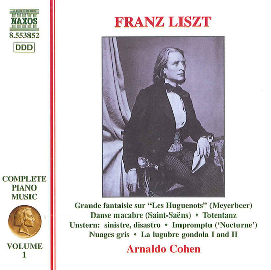 Franz Liszt: Complete Piano Music, Volume 1 book cover