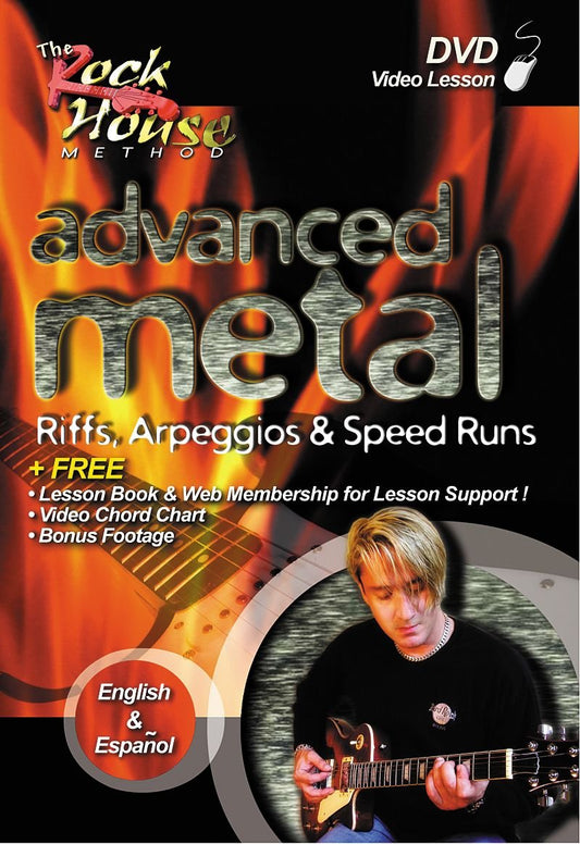 Rock House: Advanced Metal - Riffs, Arpeggios & Speed Runs [DVD]