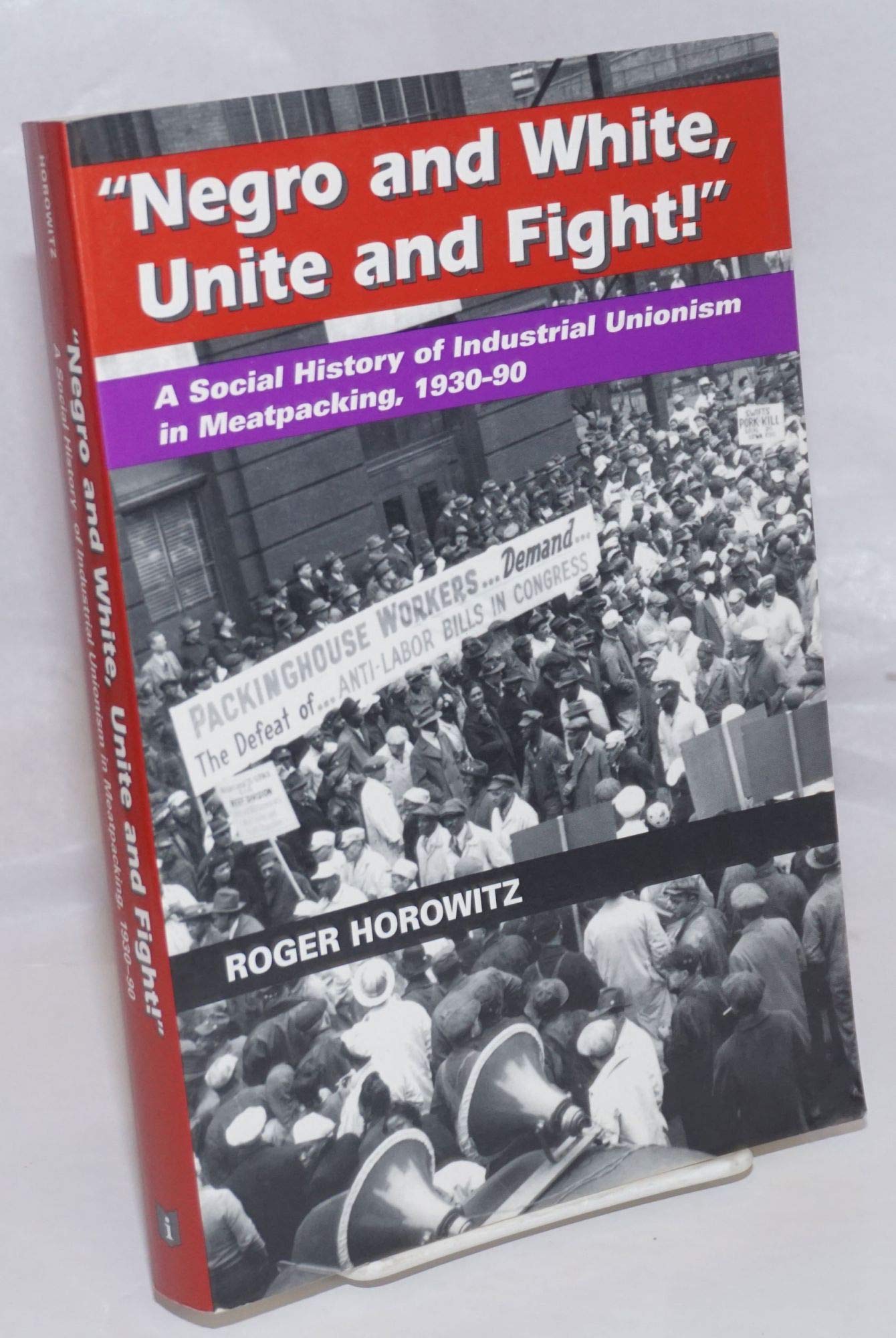 Negro and White, Unite and Fight: A Social History of Industrial Unionism in Meatpacking, 1930-90 book cover