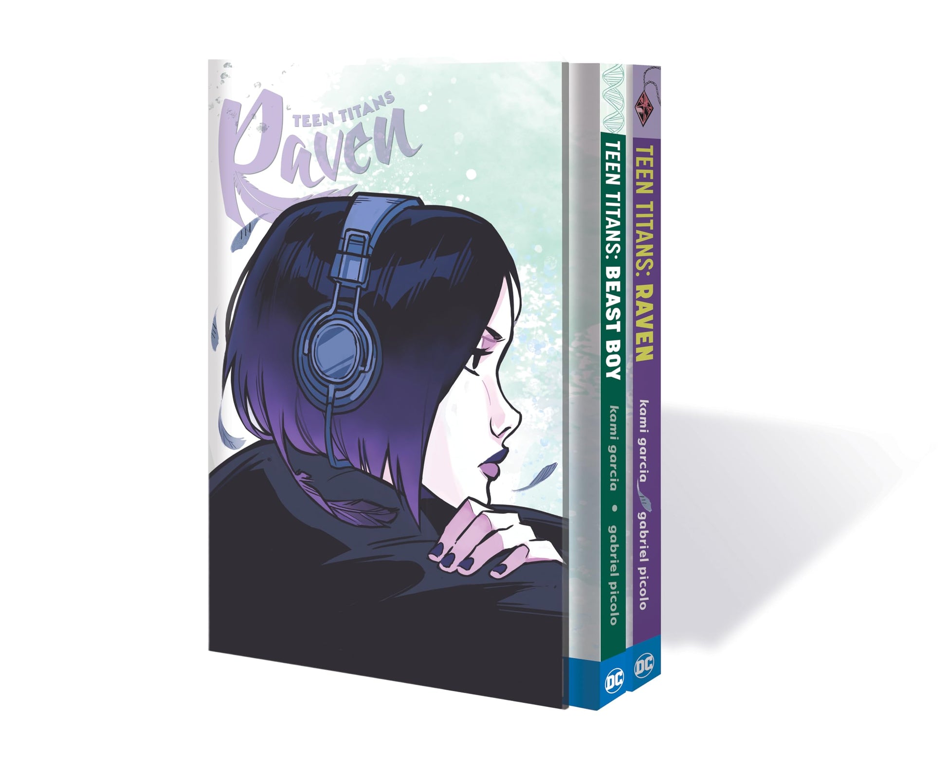 Teen Titans: Raven and Beast Boy Hc Box Set book cover