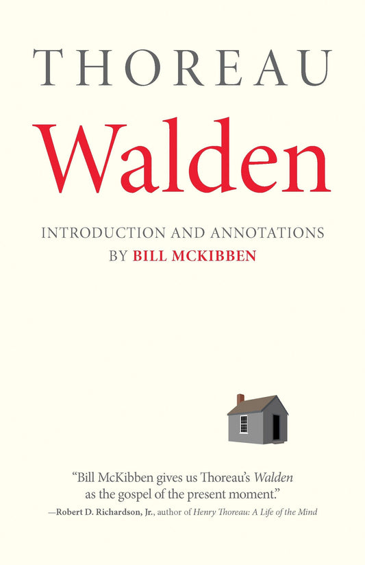 Walden: With an Introduction and Annotations by Bill McKibben book cover