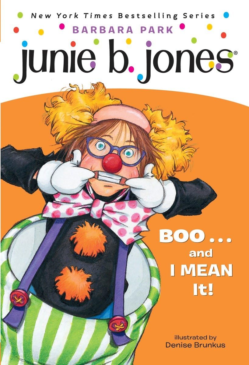 Junie B. Jones #24: Boo...and I Mean It! book cover