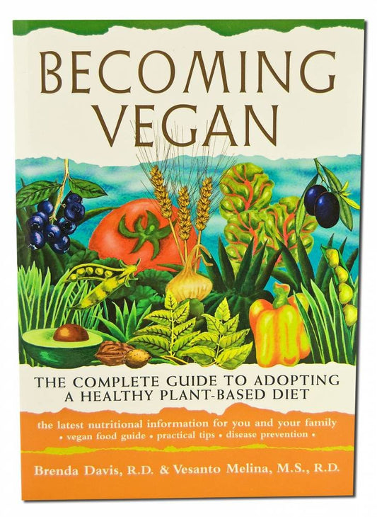 Becoming Vegan: The Complete Guide to Adopting a Healthy Plant-Based Diet book cover