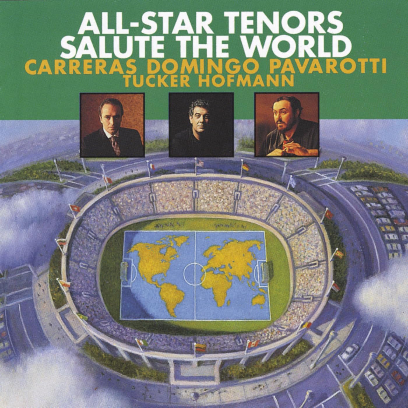 All Star Tenors Salute the World book cover