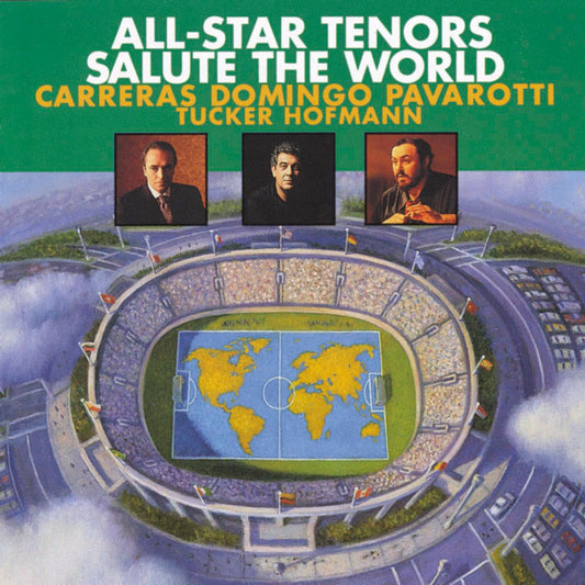 All Star Tenors Salute the World book cover