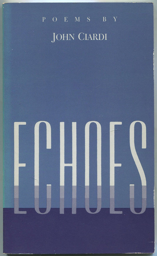 Echoes: Poems Left Behind book cover