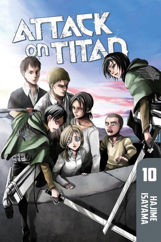 Attack on Titan 10 book cover