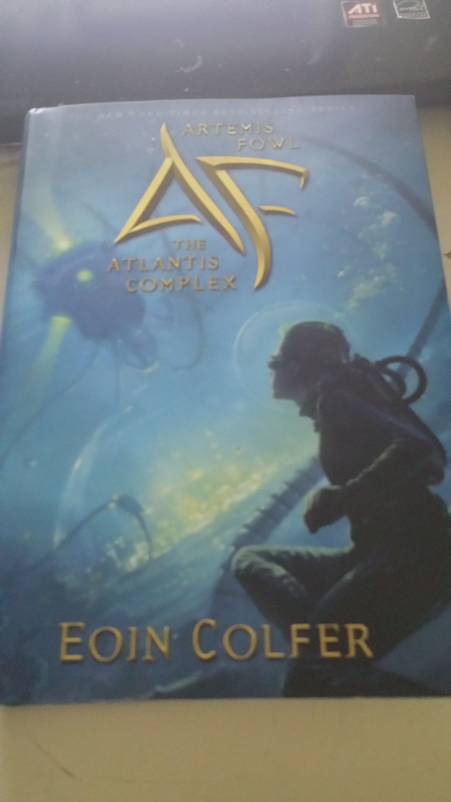 Artemis Fowl the Atlantis Complex book cover